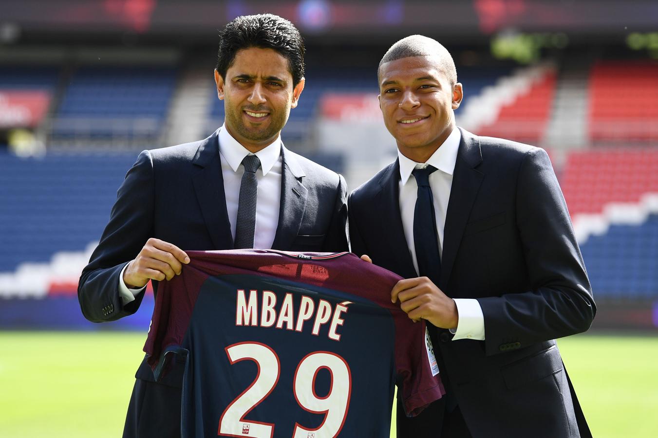 Kylian Mbappé, presentado en el Paris Saint Germain