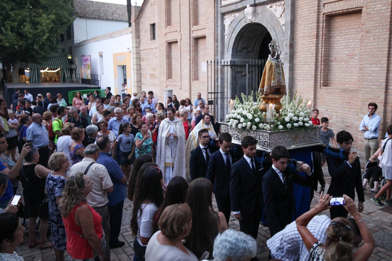 El traslado de la Virgen de la Fuensanta, en imágenes