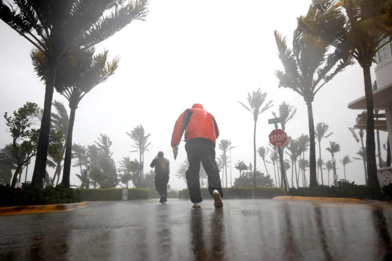 El huracán Irma, a su paso por Florida