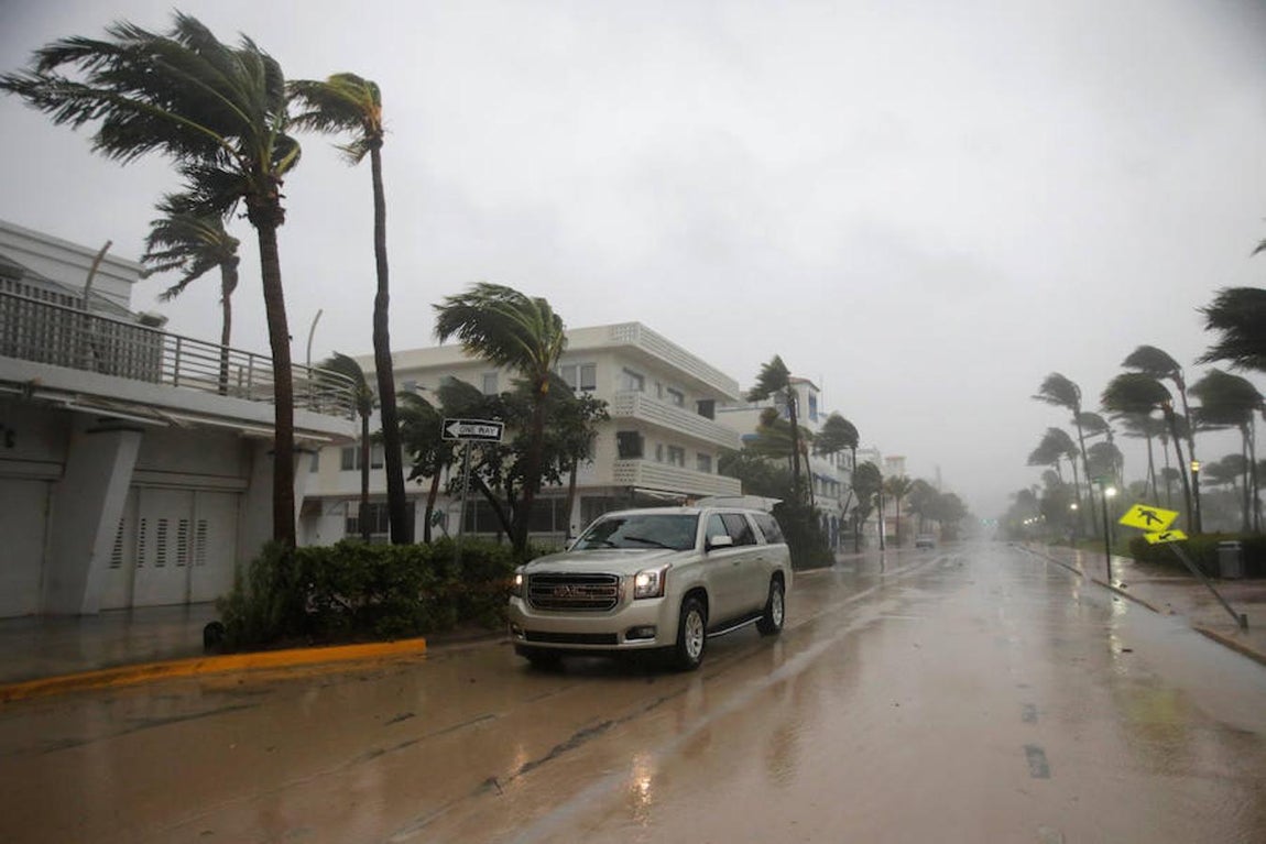 El huracán Irma, a su paso por Florida