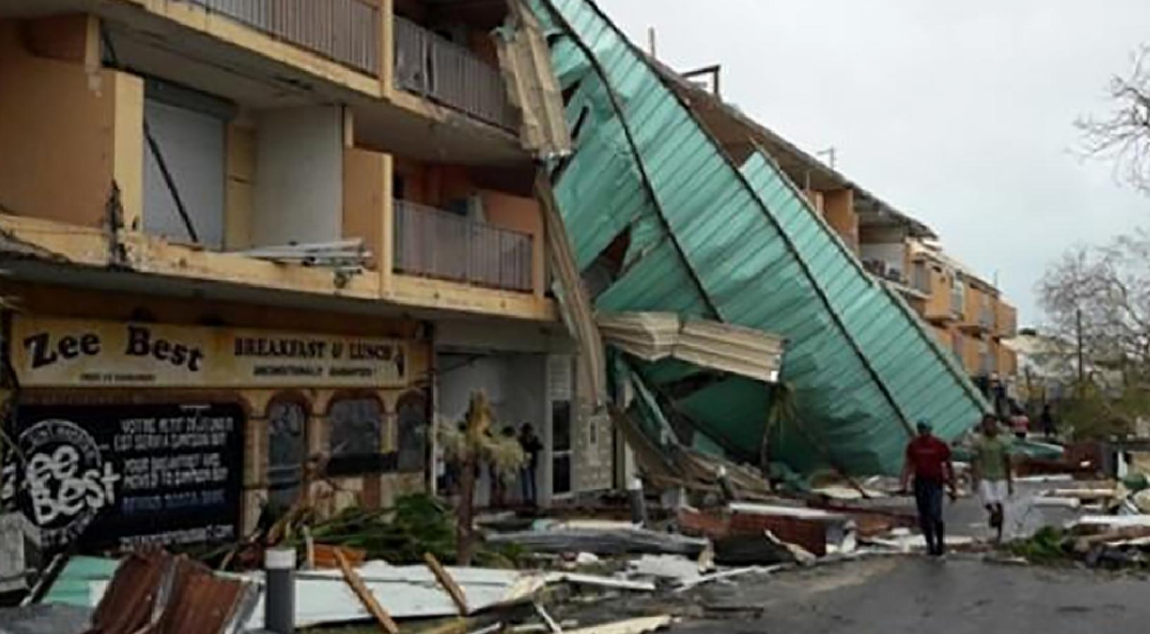 Imágenes del paso del huracán Irma por Florida y el Caribe