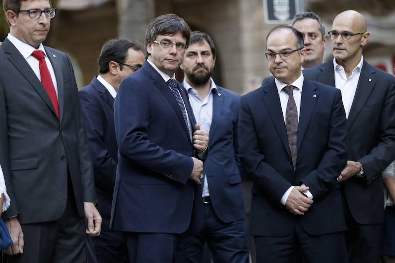 Carles Puigdemont en la Diada. 
