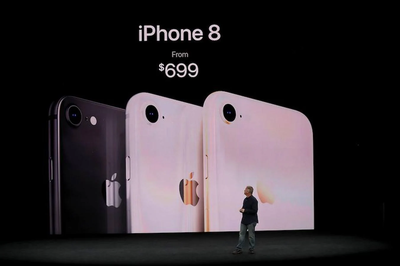 iPhone 8 y 8Plus. 