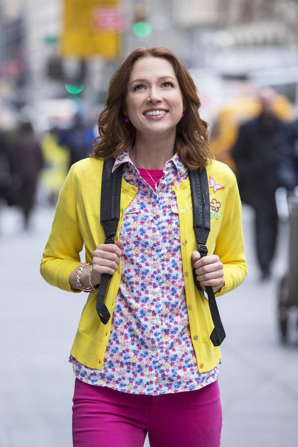 Ellie Kemper. Nominada a los Premios Emmy como mejor actriz protagonista de comedia por «Unbreakable Kimmy Schmidt»