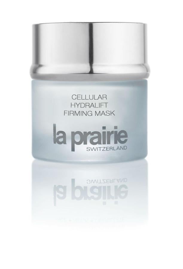 Cellular Hydralift Mask de La Prairie. Alivia y cura la piel evitando la pérdida de agua y la formación de asperezas y rojeces consecuencia de un desequilibrio hormonal, contrastes medioambientales o del estrés (Precio: 130 euros)