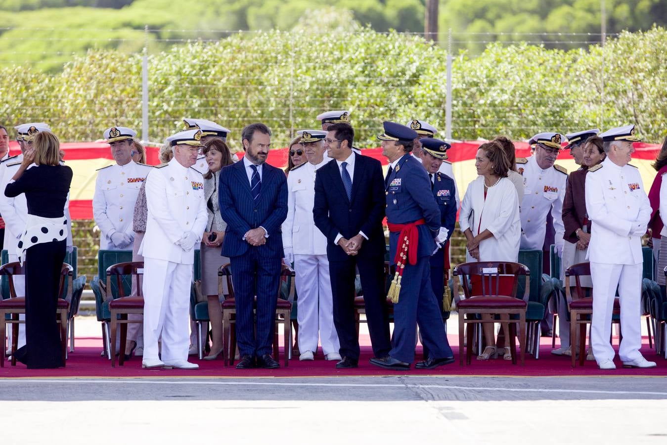 El Rey asiste a los actos del centenario de la Aviación Naval