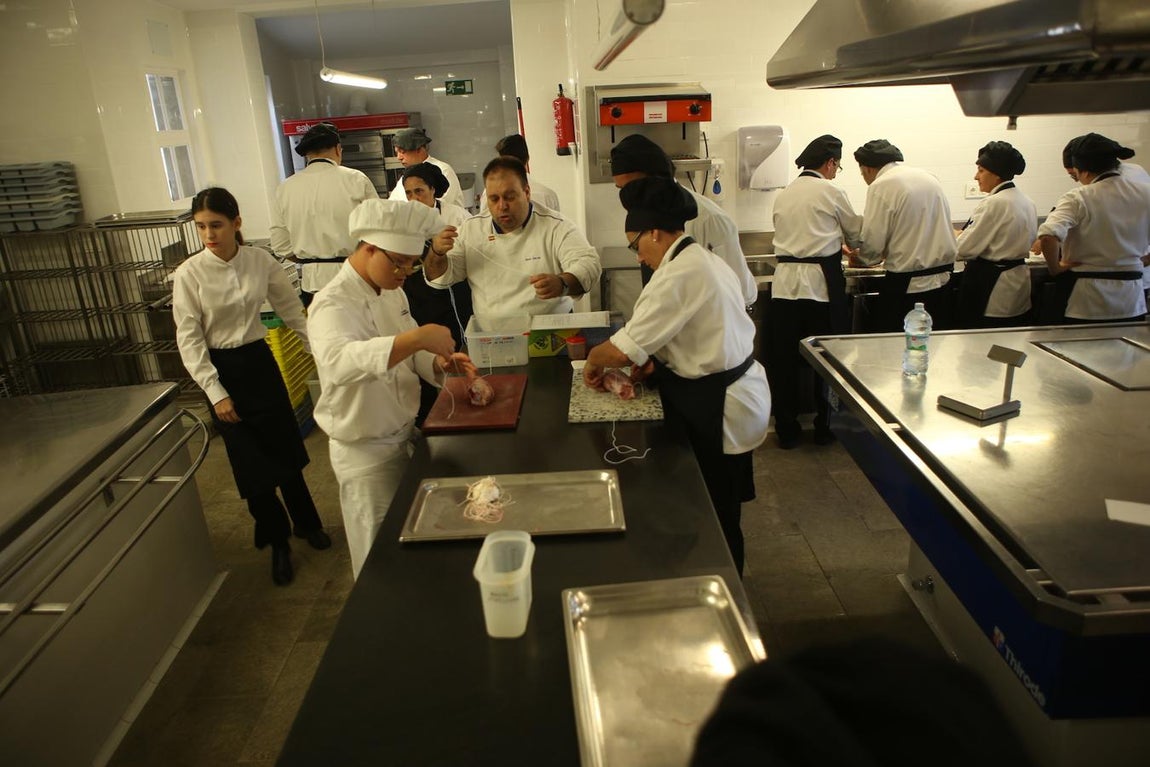 Fotos: Aprendiendo cocina en Universo Santi