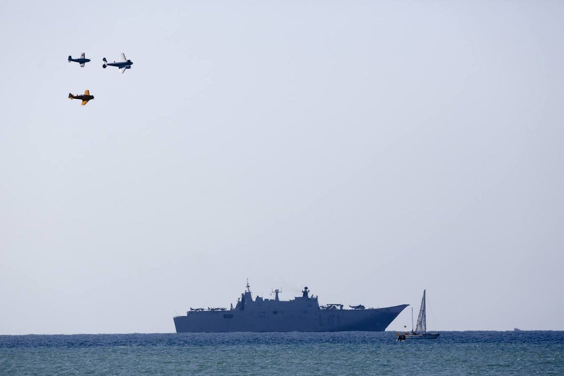 Exhibición aérea con motivo del Centenario de la Aviación Naval