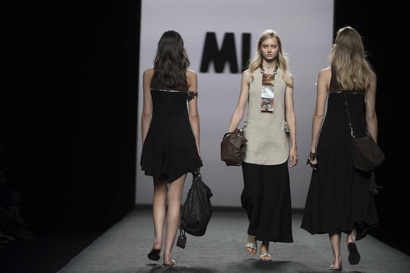 Desfile de Marcos Luengo en la Mercedes Benz Fashion Week Madrid donde ha presentado su colección primavera/verano 2018. De San Bernardo / Ángel de Antonio