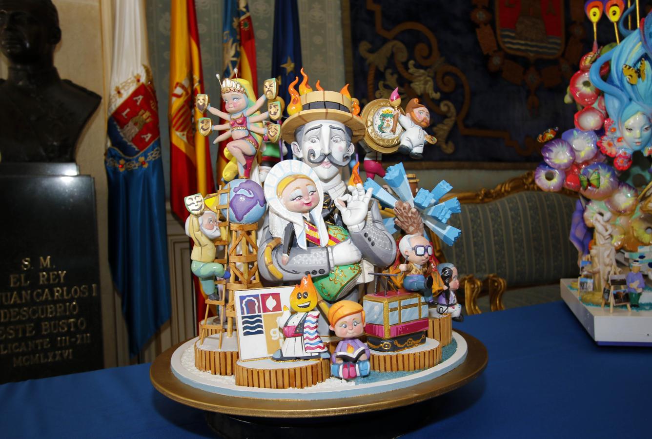 «La fuente de los deseos», maqueta de la ganadora a Hoguera Oficial adulta. 