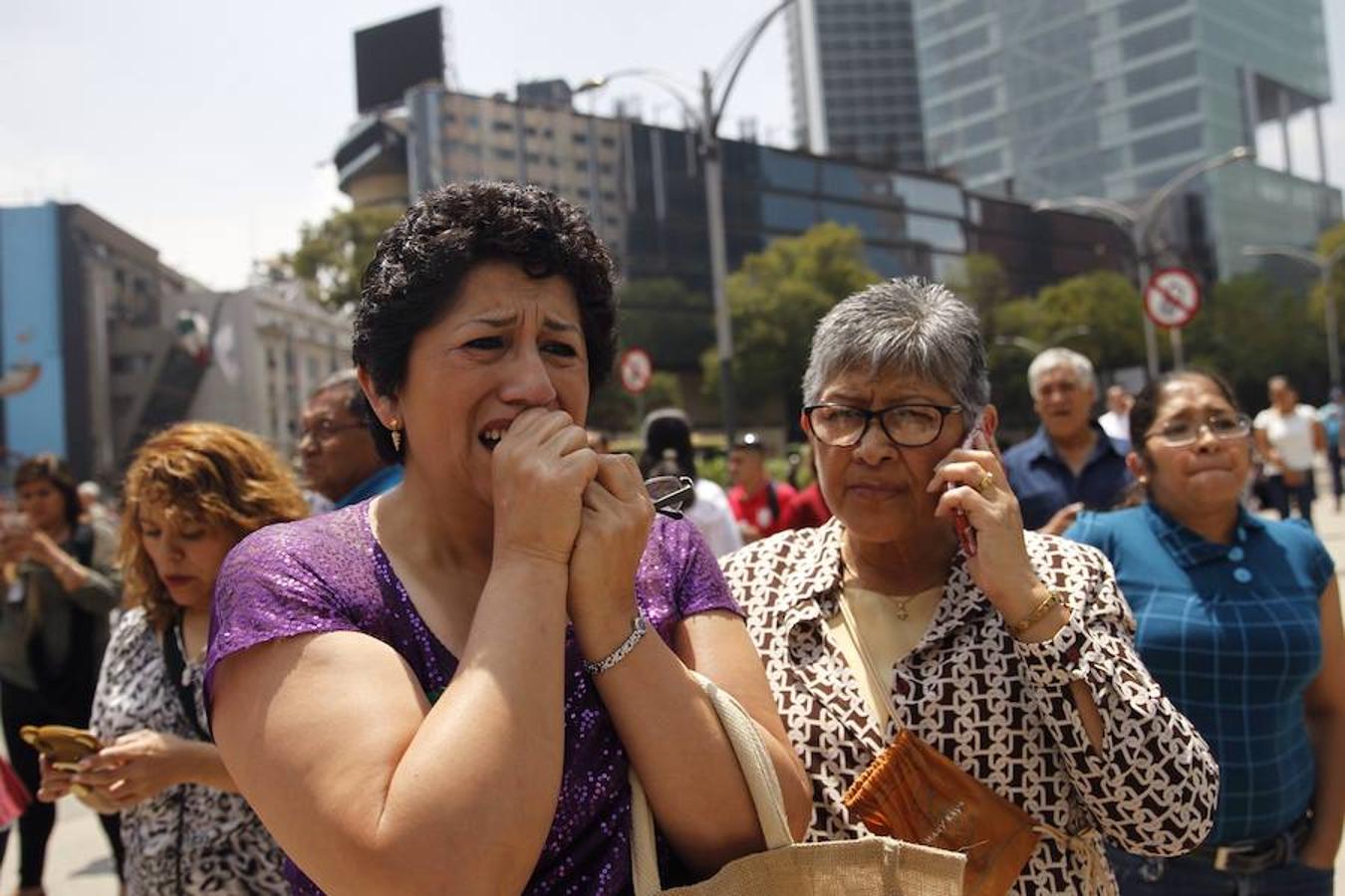 Las dramáticas imágenes del rastro dejado por el último terremoto en México