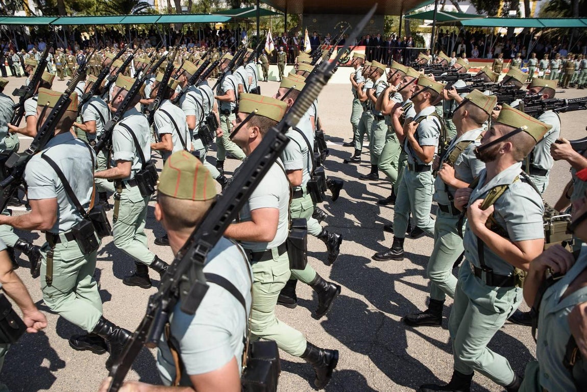 XCVII aniversario de la fundación de La Legión, en imágenes
