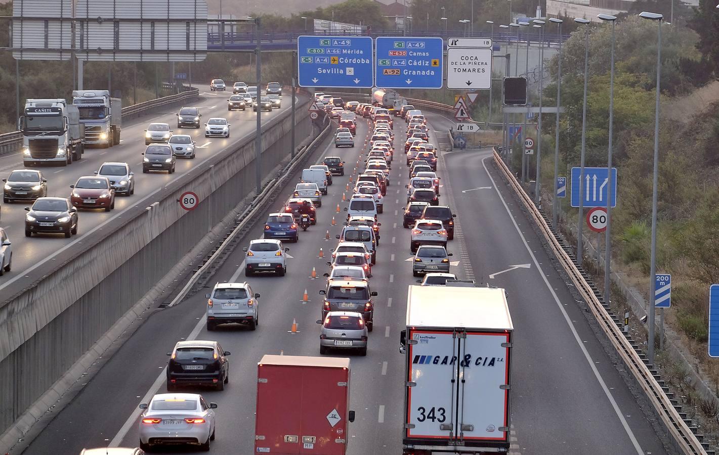 Primera experiencia del carril Bus-VAO en la A-49