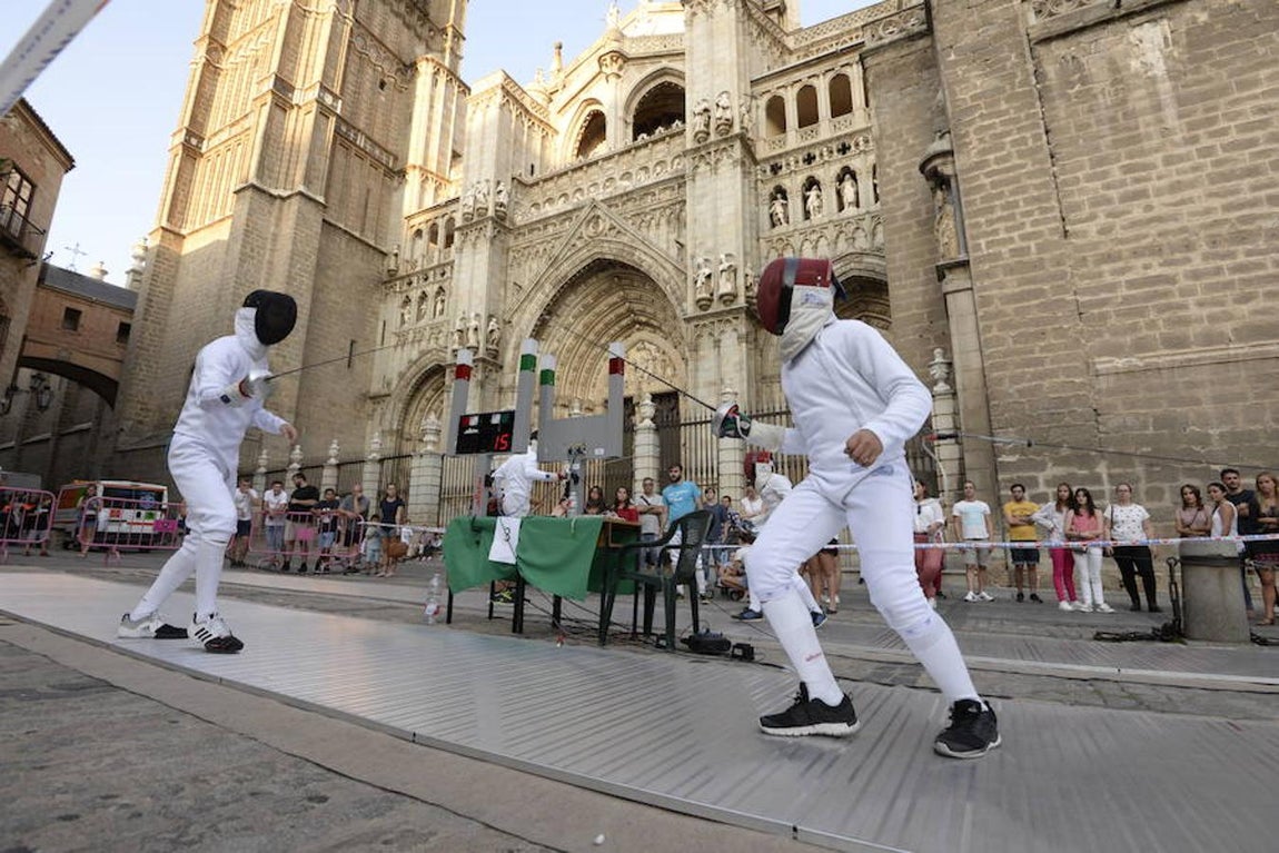 Toledo, capital regional de la esgrima