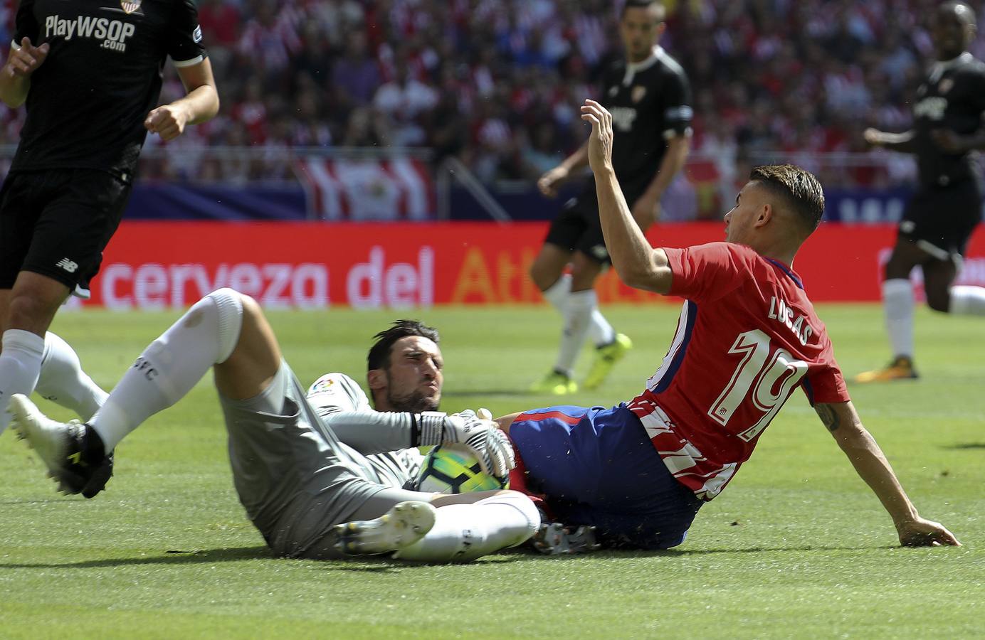 Las mejores imágenes del Atlético de Madrid-Sevilla FC