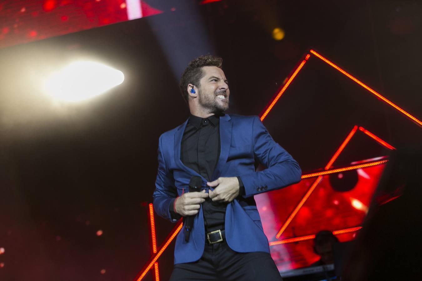 Crónica gráfica del concierto de David Bisbal en el Estadio de la Cartuja