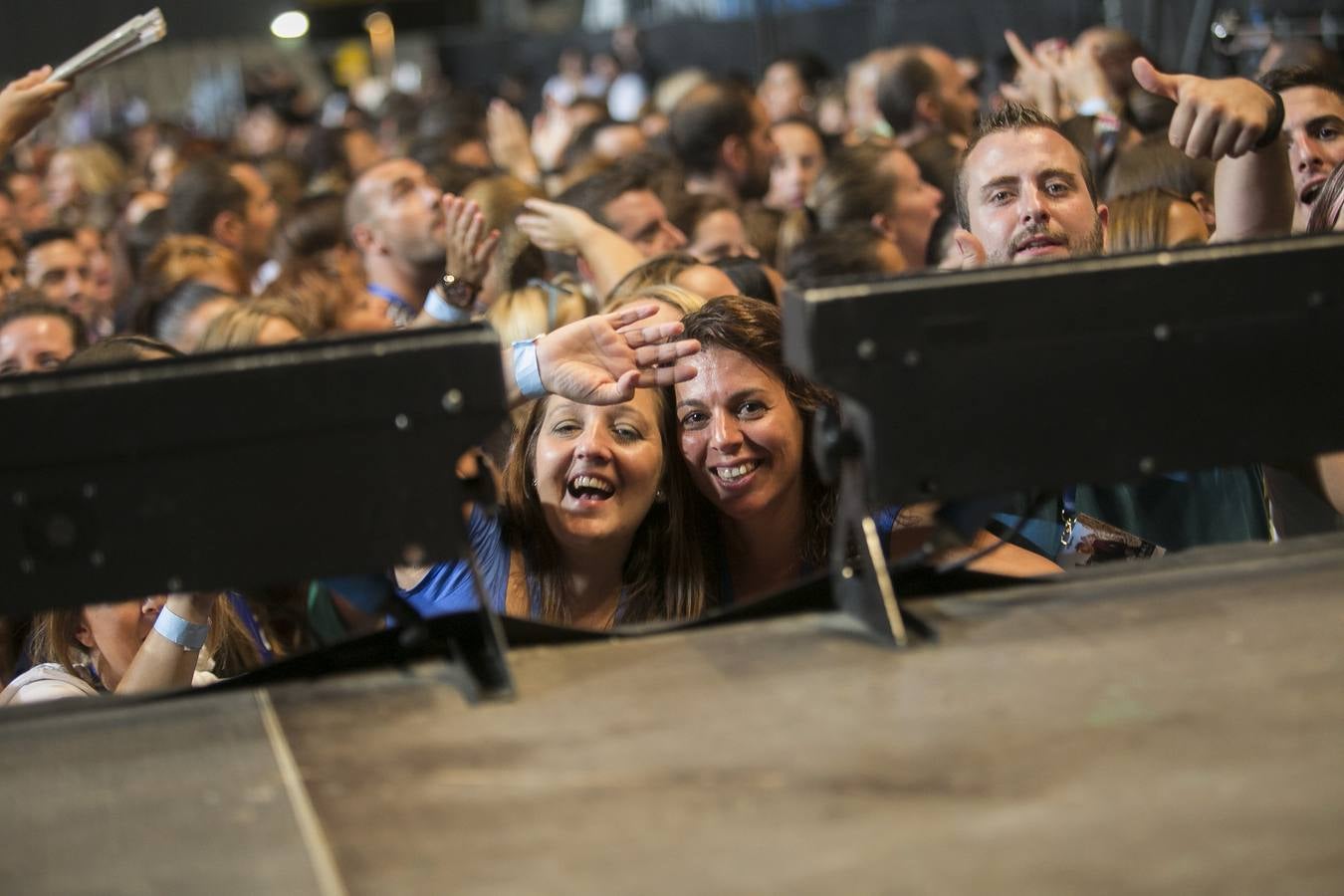 Crónica gráfica del concierto de David Bisbal en el Estadio de la Cartuja