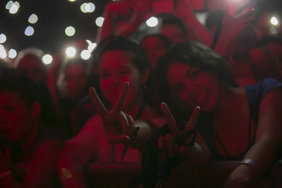 Crónica gráfica del concierto de David Bisbal en el Estadio de la Cartuja