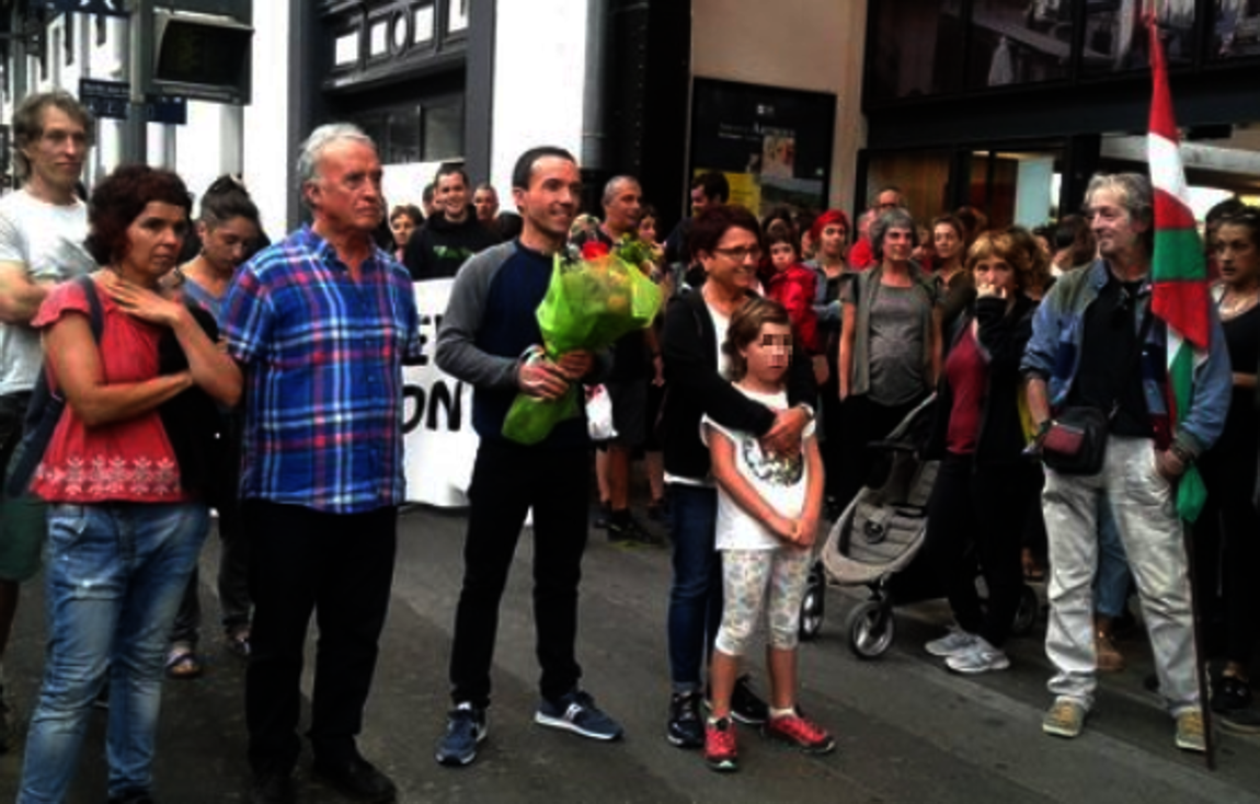 En imágenes: así fueron las manifestaciones proetarras de País Vasco y Navarra