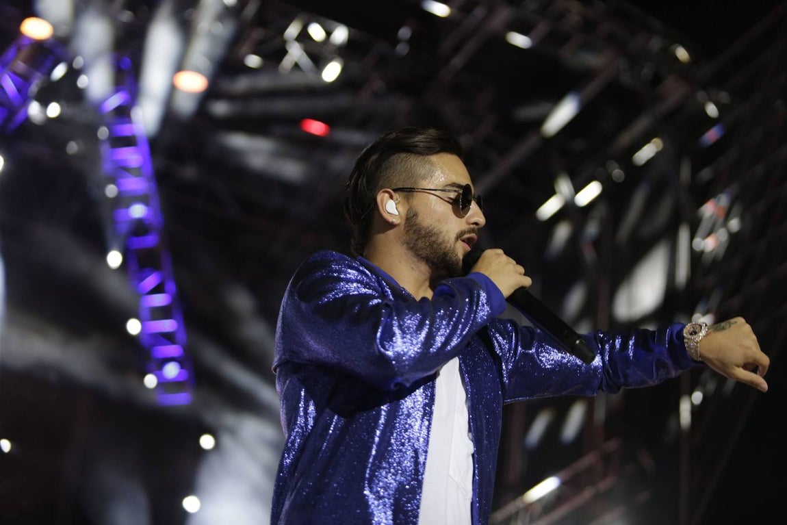 Las mejores imágenes del concierto de Maluma en el Auditorio Rocío Jurado