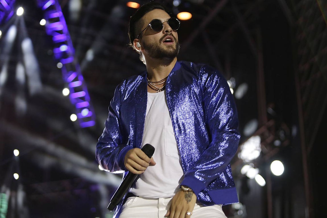 Las mejores imágenes del concierto de Maluma en el Auditorio Rocío Jurado
