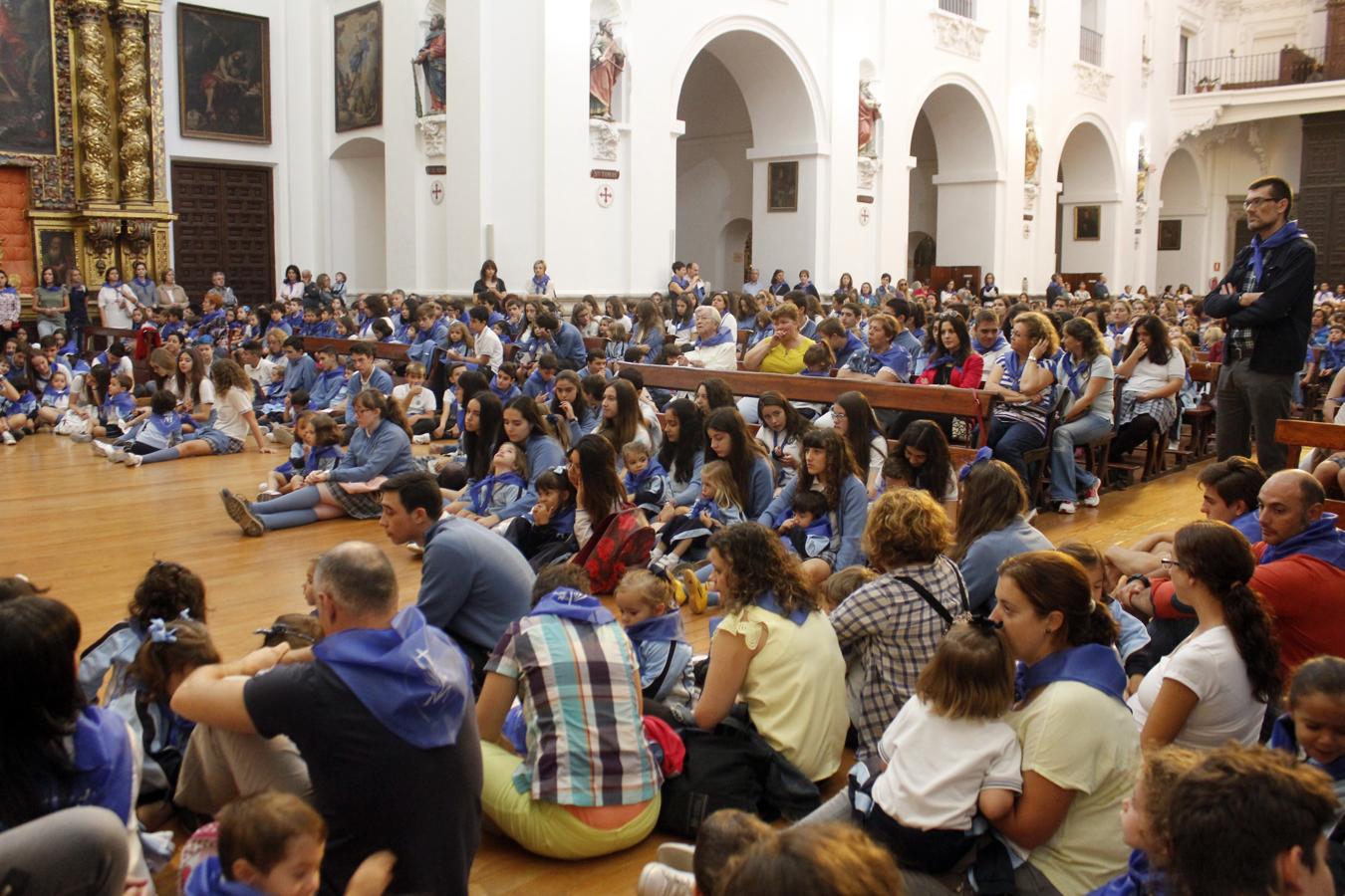 La peregrinación del colegio Tavera, en imágenes