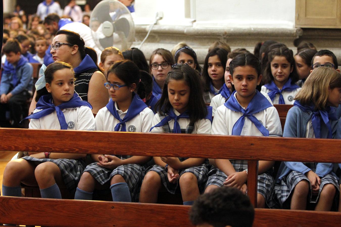 La peregrinación del colegio Tavera, en imágenes