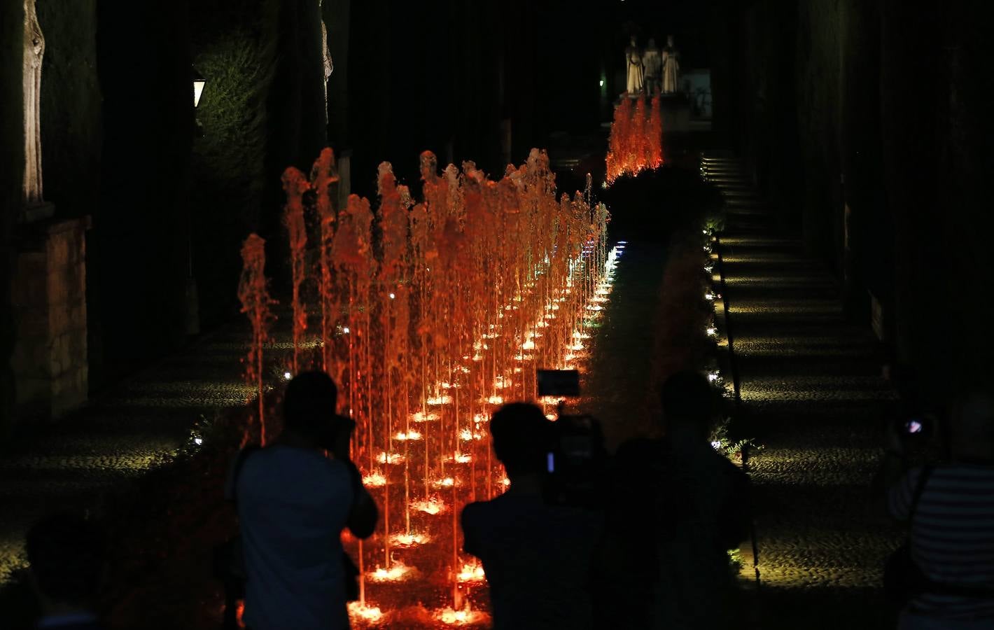 El espectáculo de luz y sonido del Alcázar, en imágenes