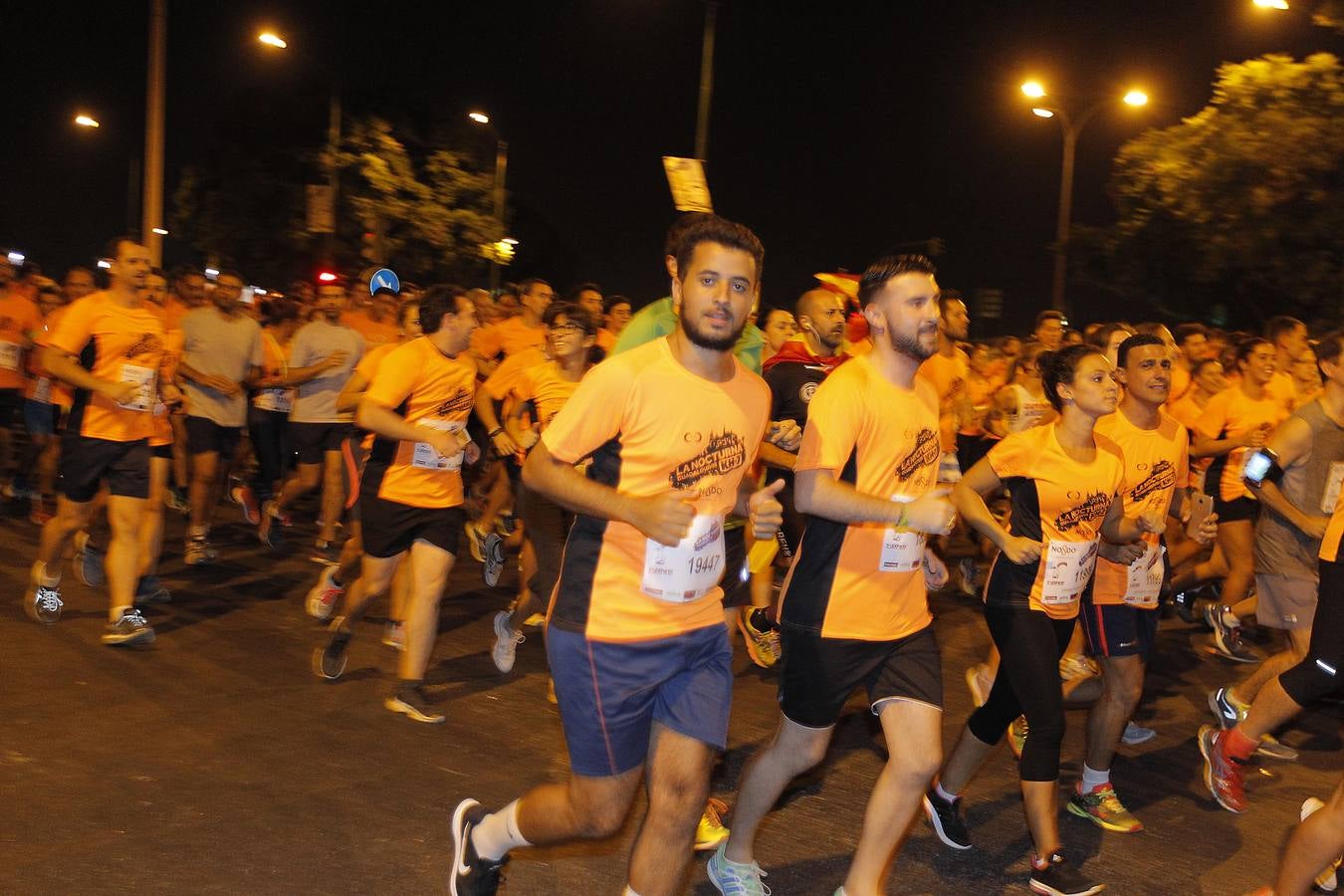 Más de 24.000 corredores han participado en la KH7 Carrera Nocturna del Guadalquivir