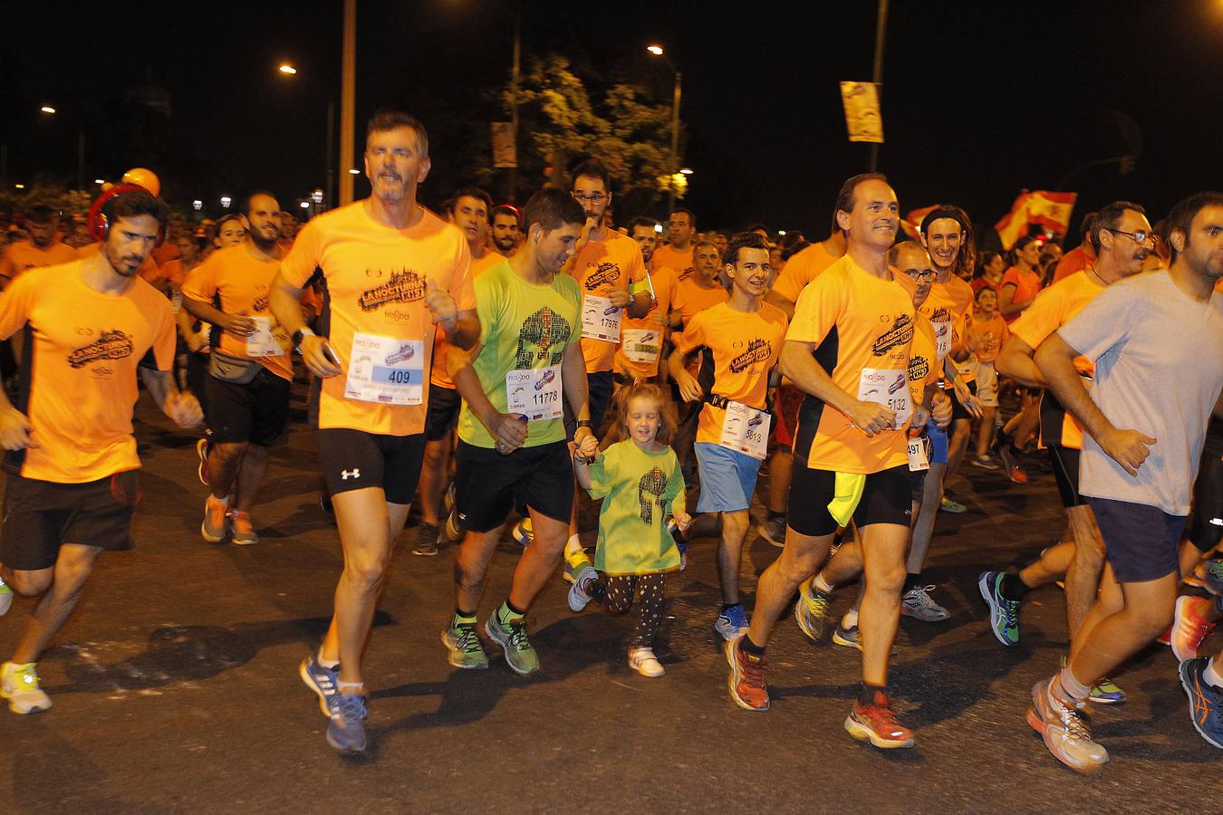 Más de 24.000 corredores han participado en la KH7 Carrera Nocturna del Guadalquivir