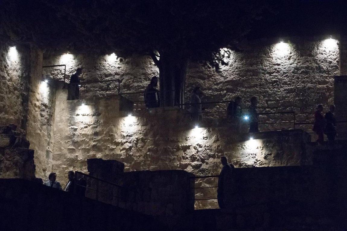 La nueva iluminación de Medina Azahara, en imágenes
