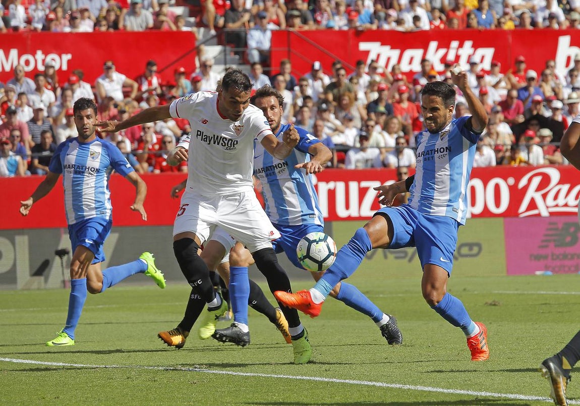 Las mejores imágenes del Sevilla FC-Málaga (2-0)