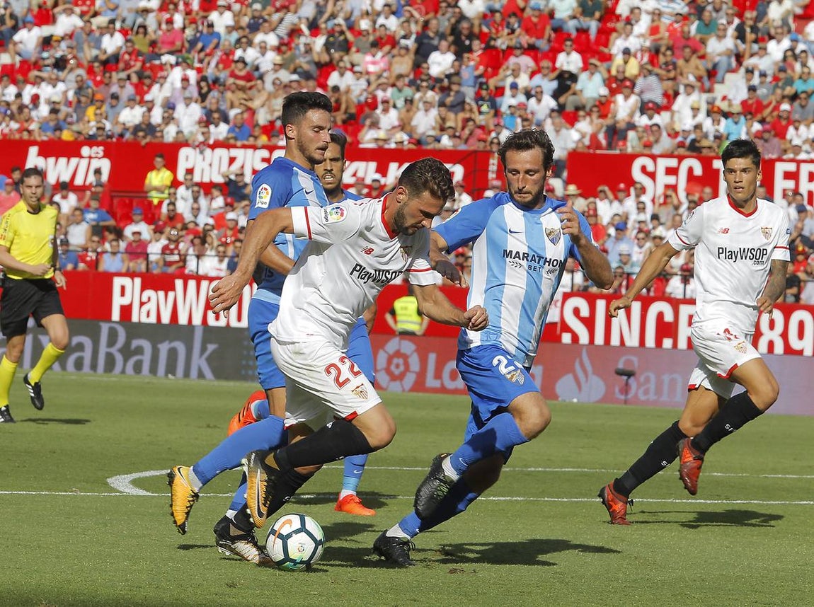 Las mejores imágenes del Sevilla FC-Málaga (2-0)