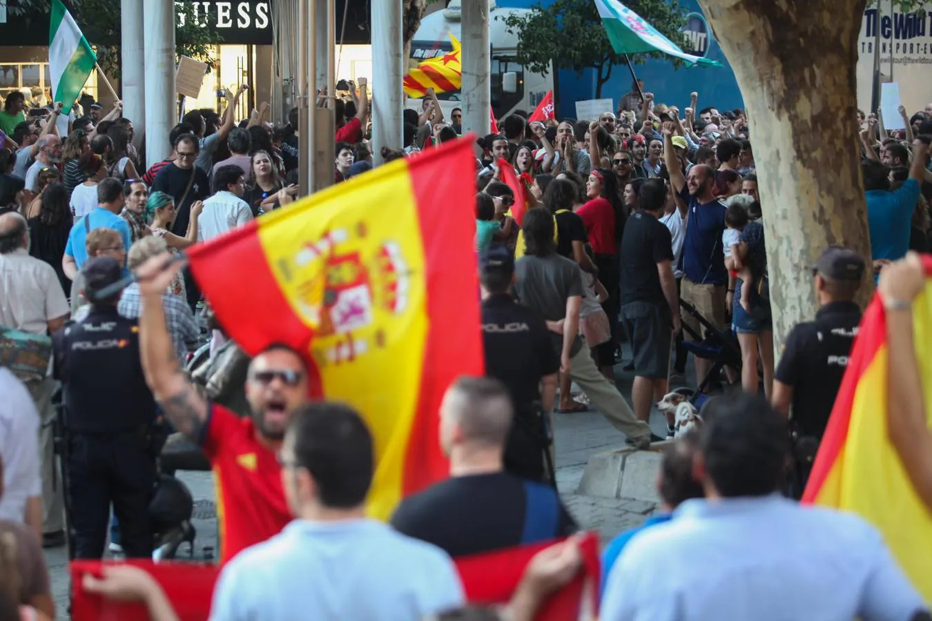 Las dos concentraciones por Cataluña de Córdoba, en imágenes