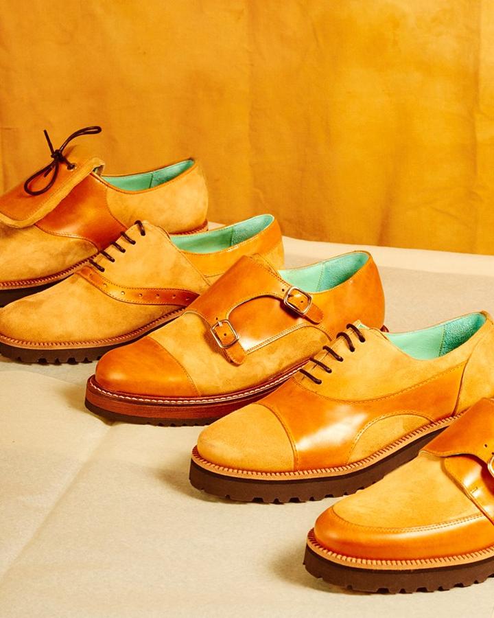 Trabajan con «patina» un método de tintado en crudo, de origen vegetal