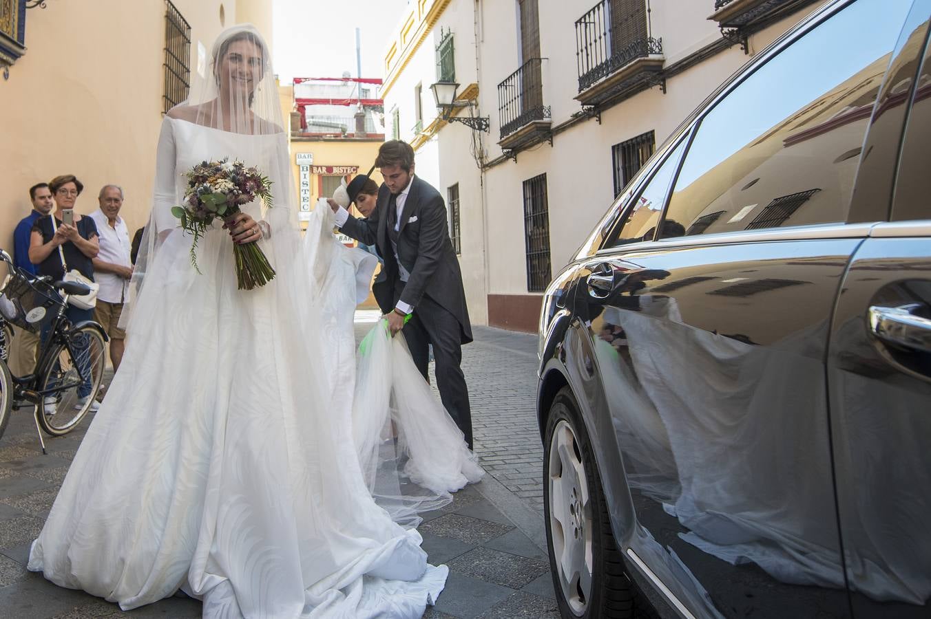 La boda de Sibi Montes y Álvaro Sanchís, en imágenes