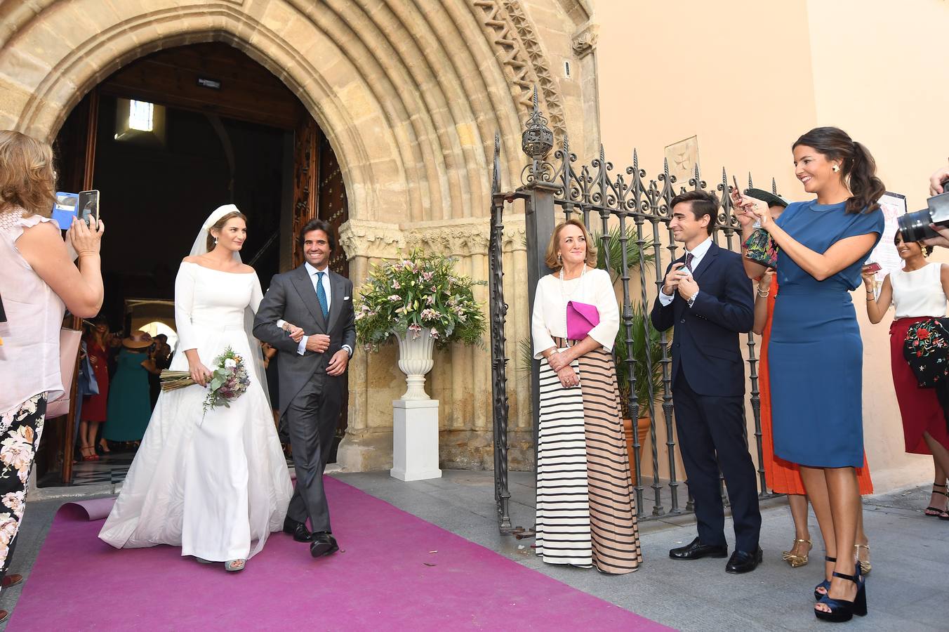 La boda de Sibi Montes y Álvaro Sanchís, en imágenes