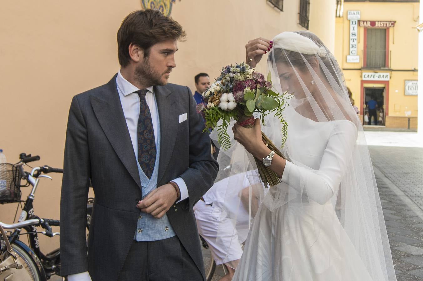 La boda de Sibi Montes y Álvaro Sanchís, en imágenes