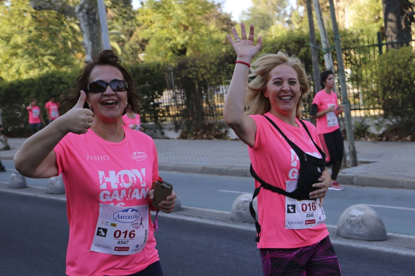 En imágenes, la cancelación de la Carrera de la Mujer