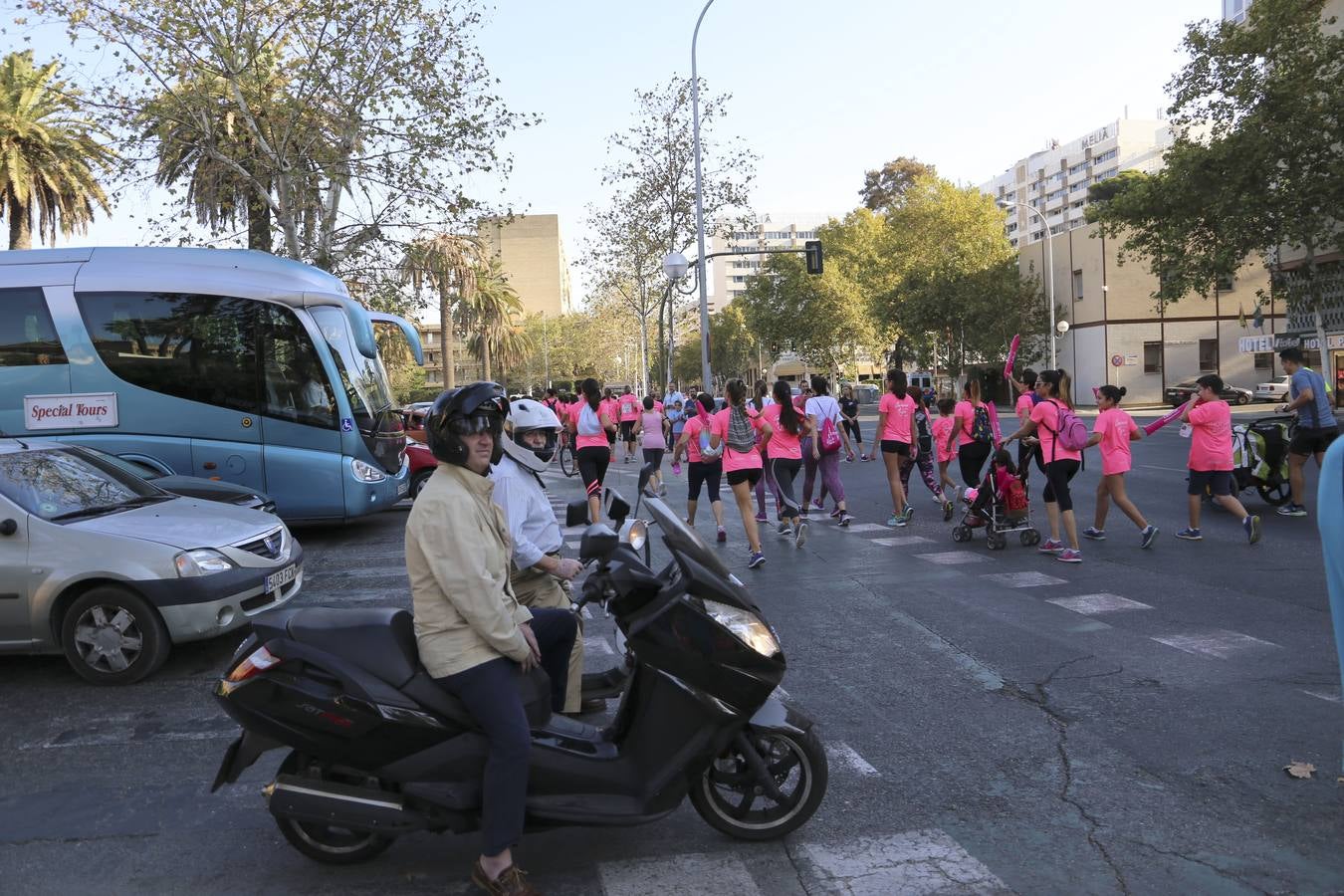 En imágenes, la cancelación de la Carrera de la Mujer