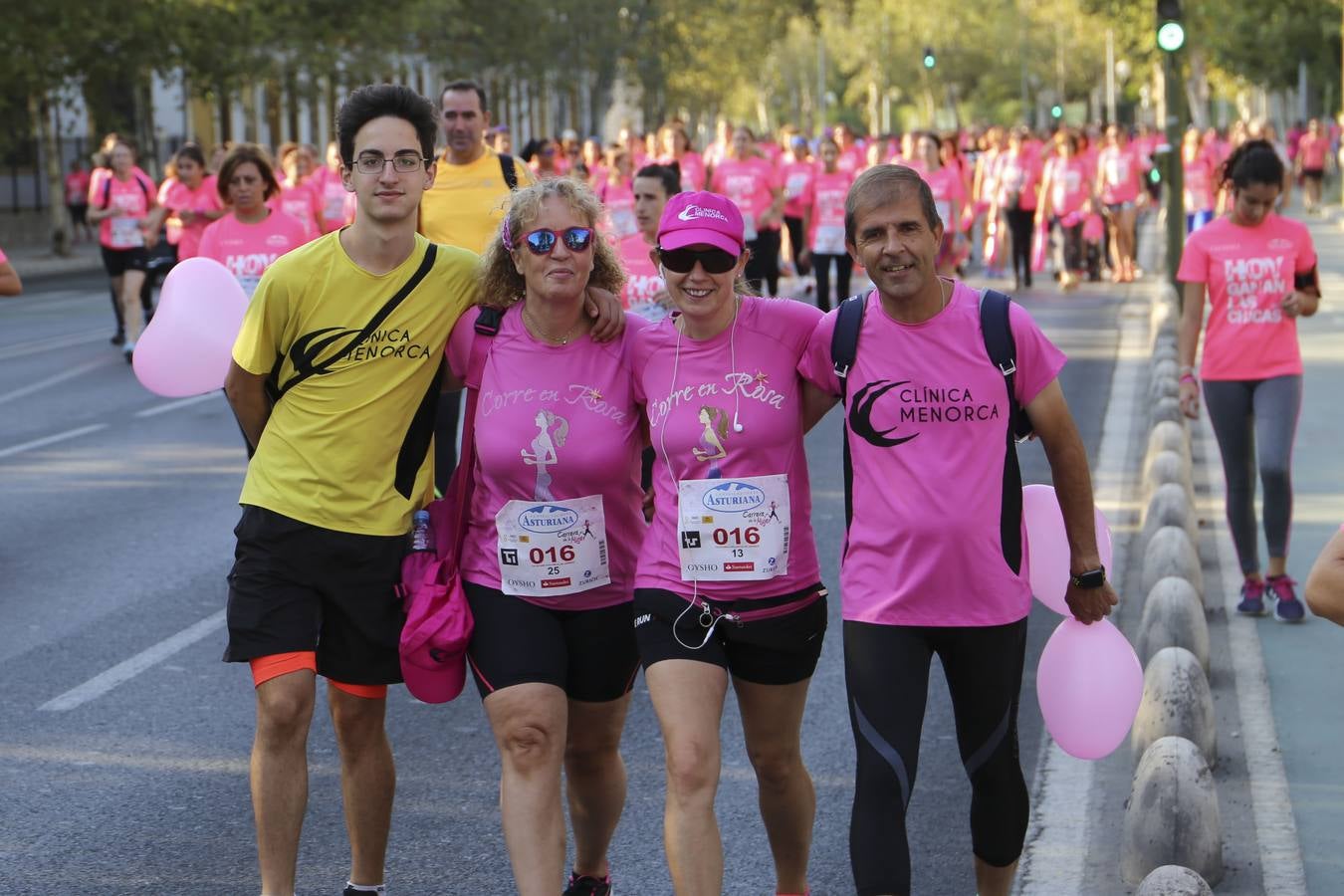 En imágenes, la cancelación de la Carrera de la Mujer