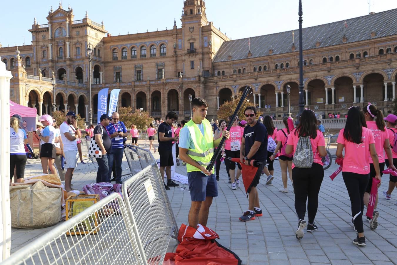 En imágenes, la cancelación de la Carrera de la Mujer