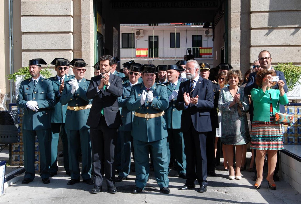 El acto homenaje a la Guardia Civil de Talavera, en imágenes
