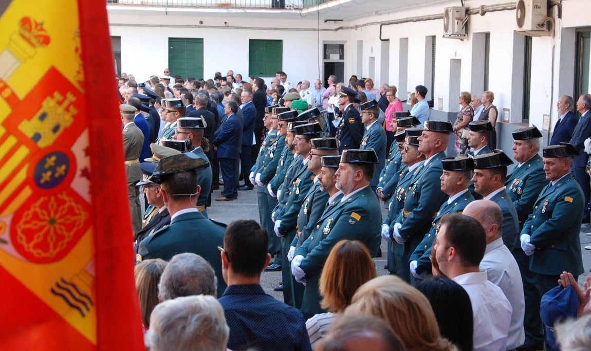 El acto homenaje a la Guardia Civil de Talavera, en imágenes
