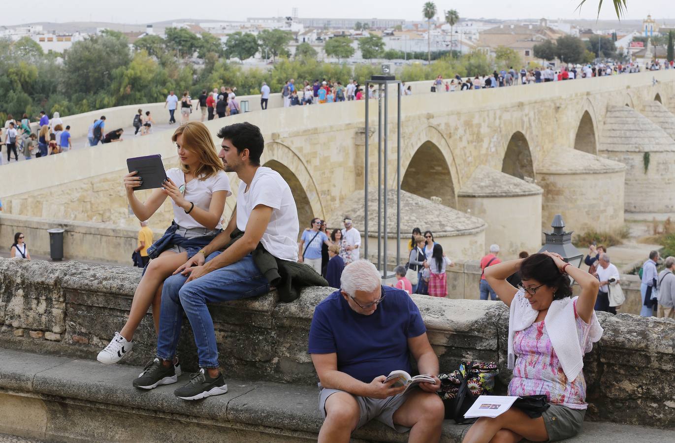 Imágenes de Córdoba llena en el 12 de octubre