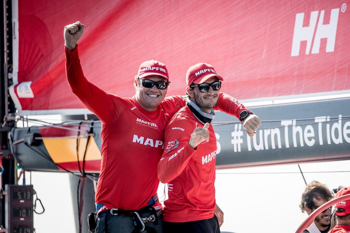 La costera del «Mapfre» en fotos