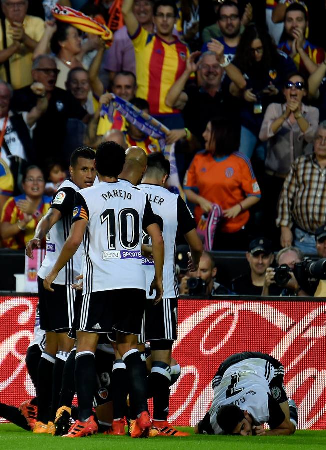 Las imágenes de la derrota del Sevilla FC ante el Valencia