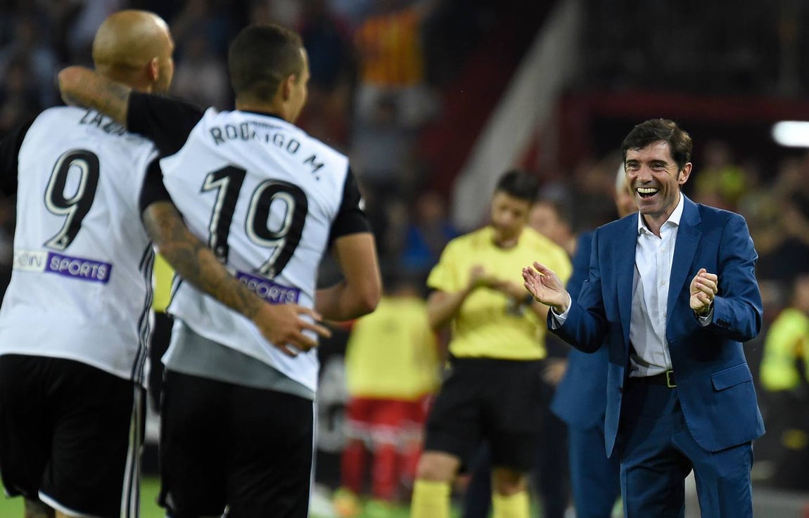 Las imágenes de la derrota del Sevilla FC ante el Valencia