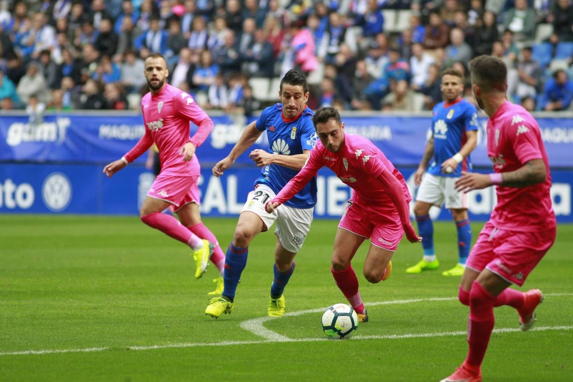 El Oviedo-Córdoba, en imágenes