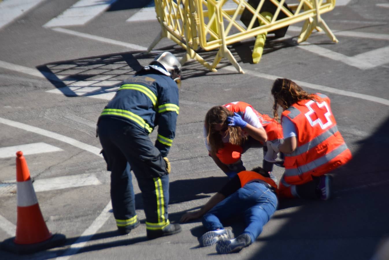 San Fernando acoge la mayor maniobra de adiestramiento a nivel andaluz sobre catástrofes